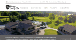 Desktop Screenshot of kearneycountryclub.com